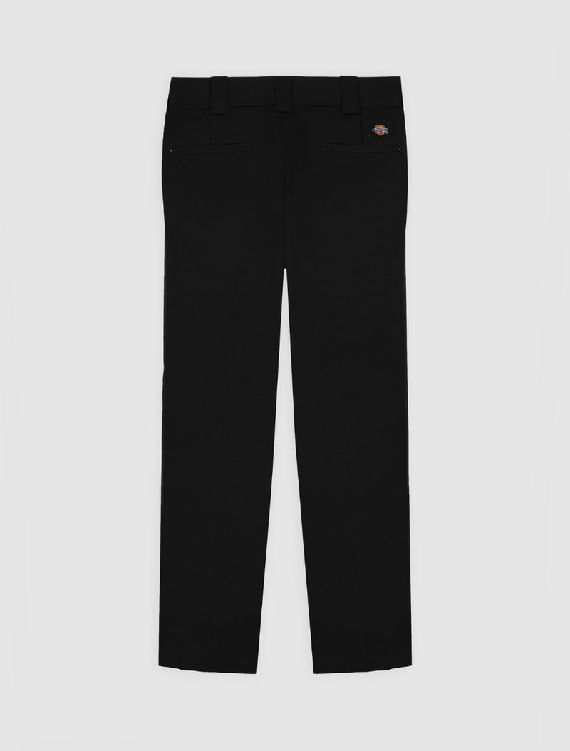 Pantaloni Slim Fit In Jersey Con Gamba Dritta - Foto 4