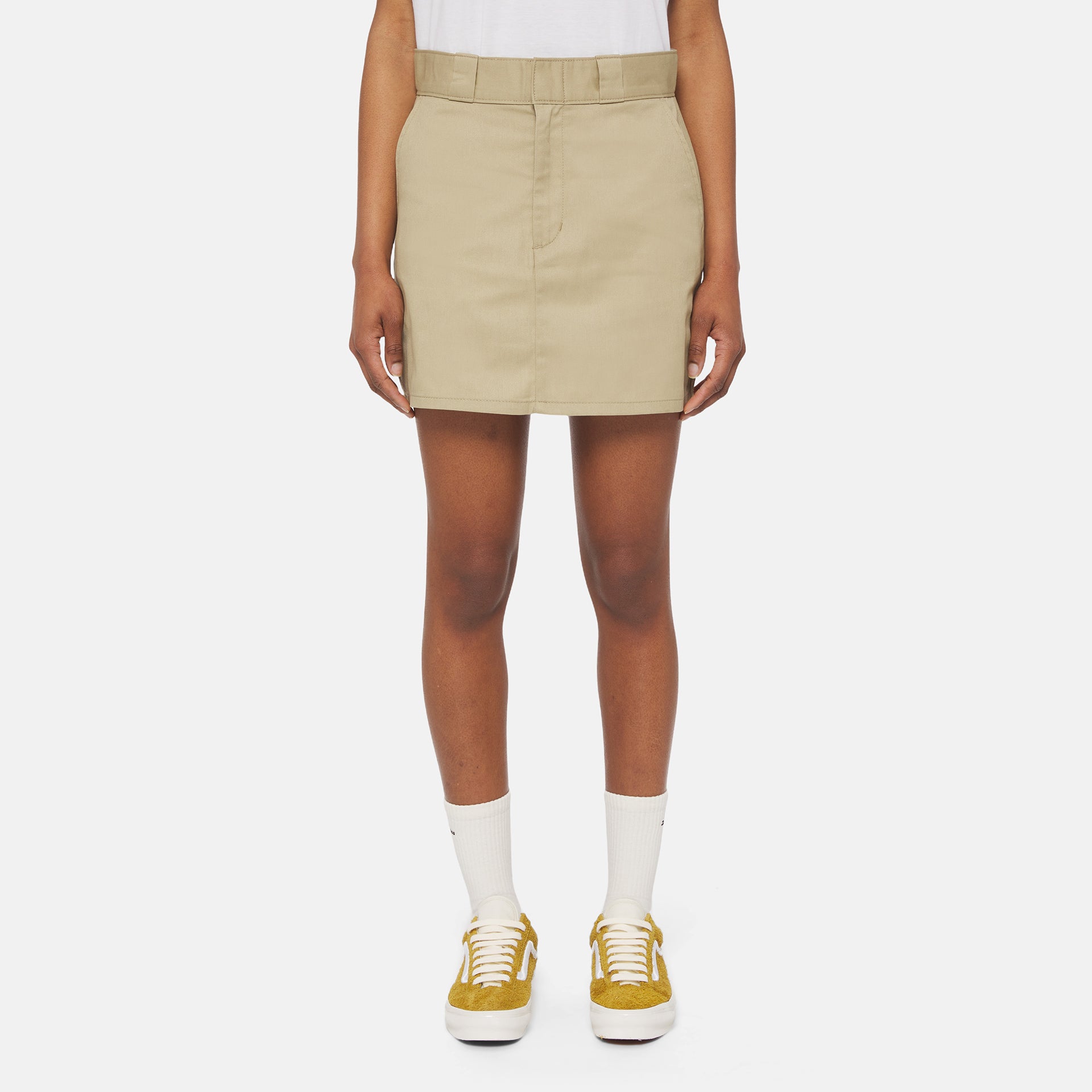 hth×dickies zip mini skirt カーキ　Mサイズ HTH×Dickies Zip mini skirt – YZ