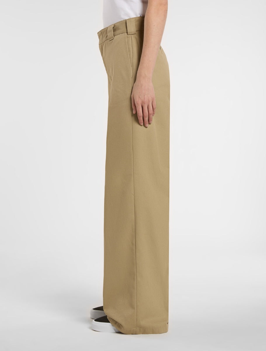 メンズウェア RUFFLOG STRECH WARM WIDE SLACKS KHAKI Wide leg Arbeitshose | Dickies DE