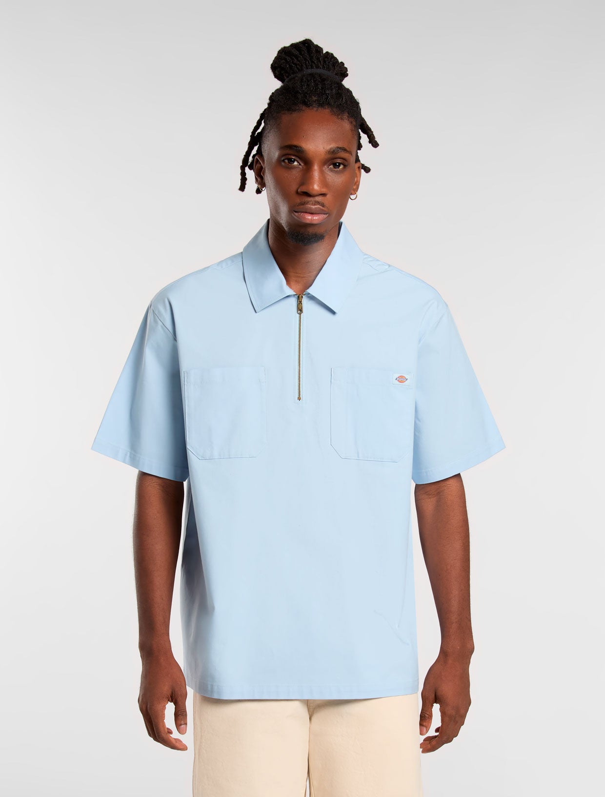 Ranch 1/4 zip short sleeve shirt | Dickies IE