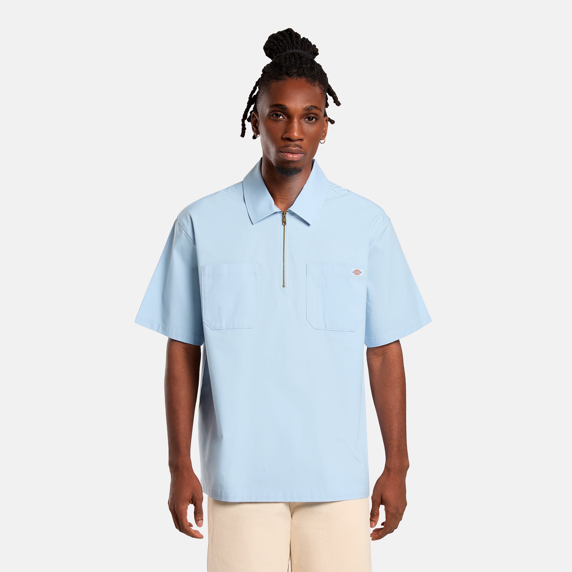 Ranch 1/4 zip short sleeve shirt | Dickies IE