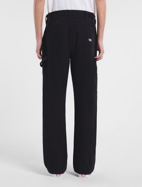 Pantaloni Slim Fit In Jersey Con Gamba Dritta - Foto 3