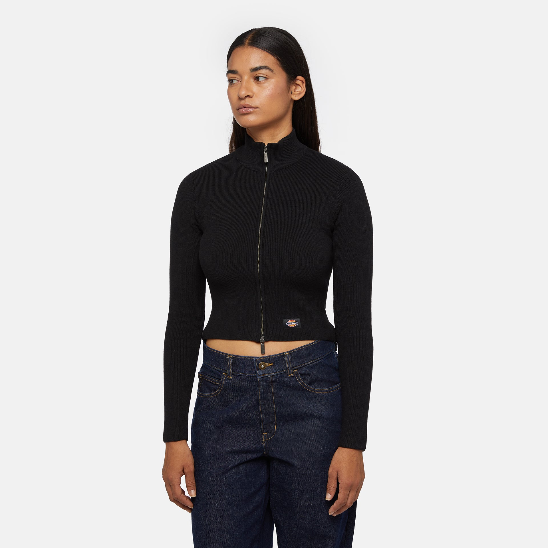 East Helena rib zip-through jumper | Dickies GB