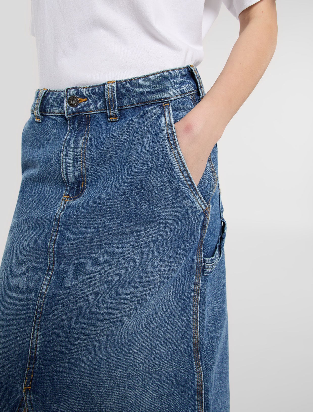 Long denim carpenter skirt | Dickies GB