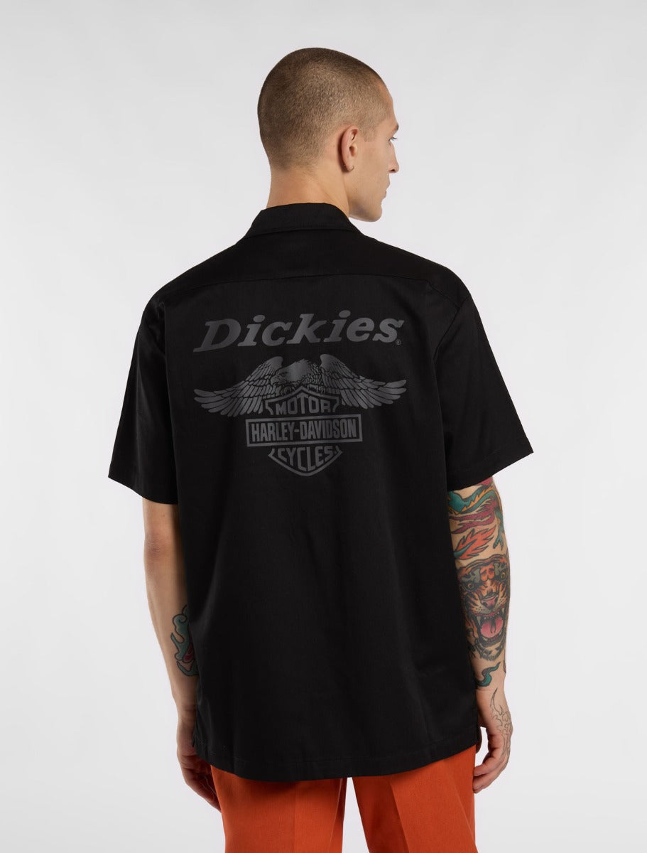 Dickies x Harley-Davidson short sleeve work shirt | Dickies GB