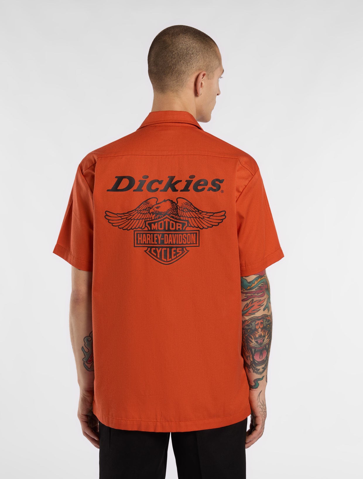 Dickies X Harley-Davidson Short-Sleeve Work Shirt | Dickies GB