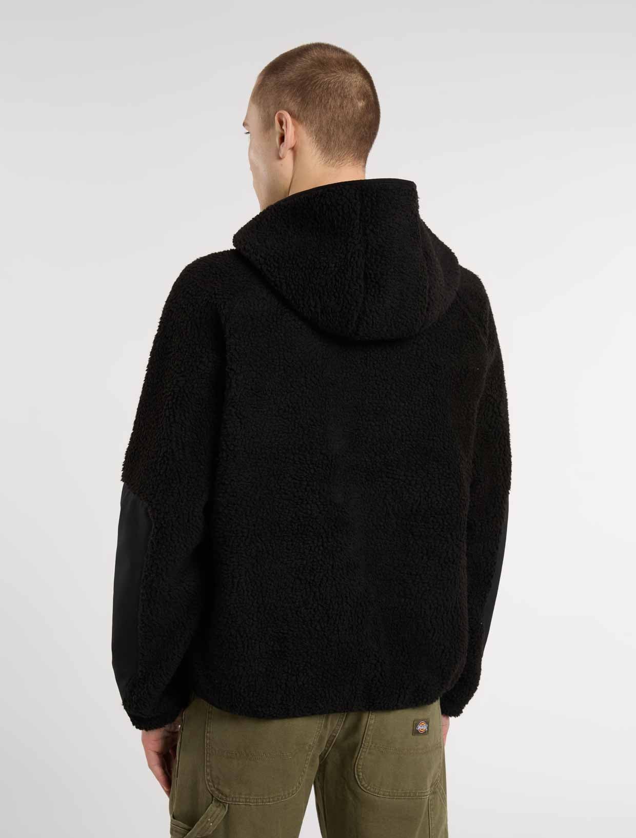 Central high pile hooded fleece | Dickies DK