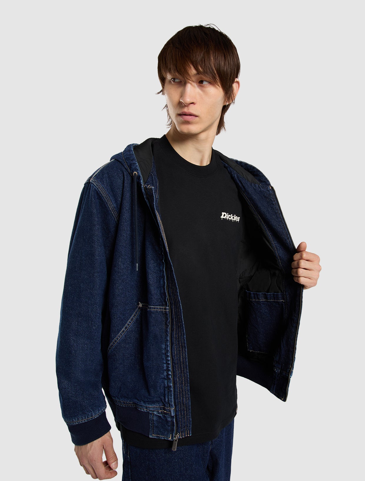 Hilham hooded denim jacket | Dickies GB