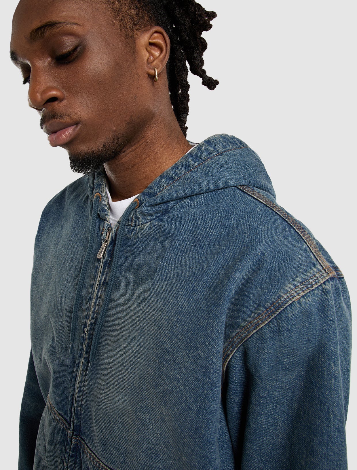 ジャケット・アウター archive diesel gruge hood denim jacket Men's Hooded JoggJeans jacket | Blue | Diesel