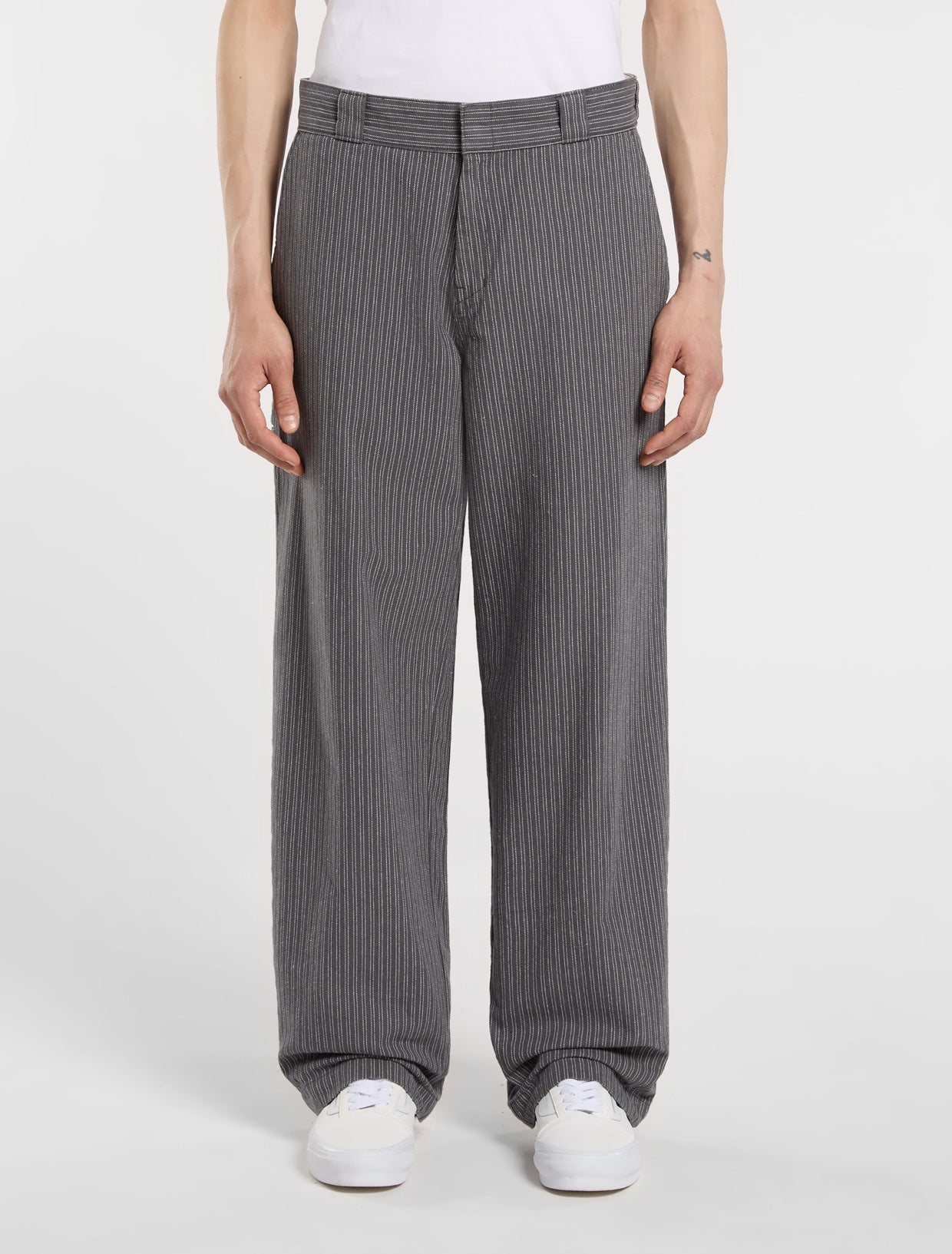 Lima pinstripe loose trousers | Dickies BE